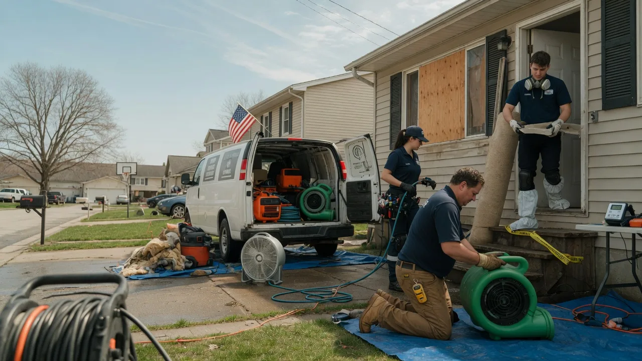 Water Damage Restoration in Porterfield, WI near me